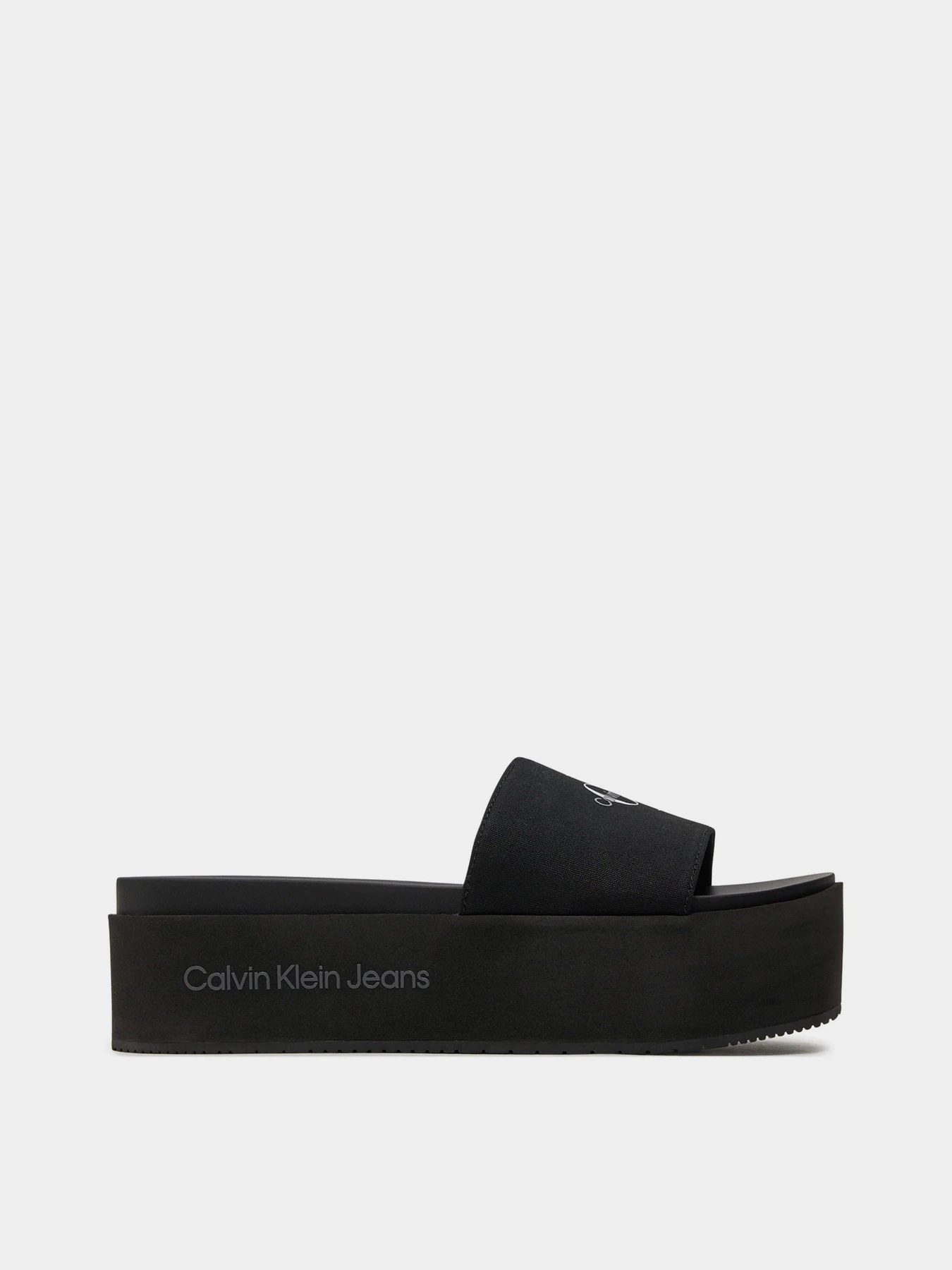 Шлёпанцы Calvin Klein Flatform Sandal Met модель YW0YW01036-BDS Шлёпанцы Calvin Klein Flatform Sandal Met модель YW0YW01036-BDS Фото