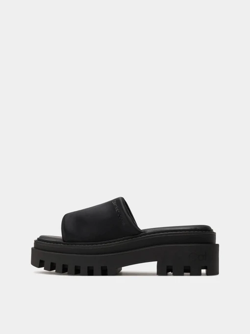 Жіночі Шльопанці Calvin Klein Toothy Combat Sandal In Dc фото 2