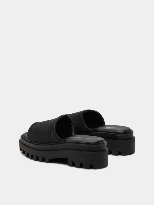 Жіночі Шльопанці Calvin Klein Toothy Combat Sandal In Dc фото 3