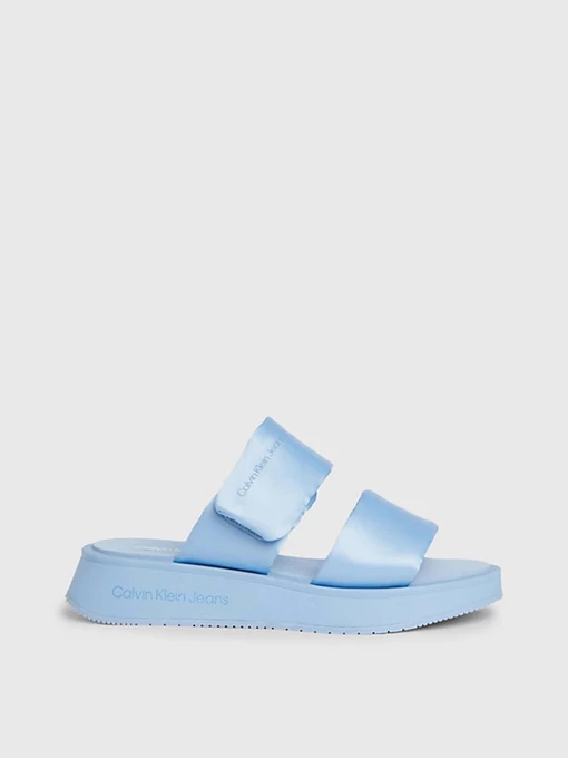 Шлёпанцы Calvin Klein Slide Double Strap Sandal Dc модель YW0YW01355-CY4 Фото