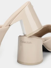 Шльопанці Calvin Klein Heel Mule 60 Lth модель HW0HW01941-ACE Фото