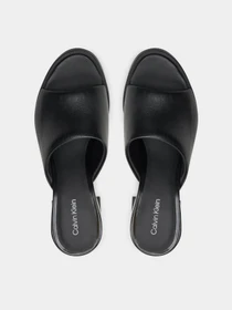 Шльопанці Calvin Klein Heel Mule 60 Lth модель HW0HW01941-BEH Фото