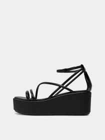 Босоножки Calvin Klein Wedge Sandal 30 Lth модель HW0HW01949-BEH Фото