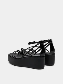 Босоножки Calvin Klein Wedge Sandal 30 Lth модель HW0HW01949-BEH Фото
