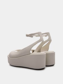Босоножки Calvin Klein Wedge Peep Toe Sandal 30 Lth модель HW0HW01950-ACG Фото
