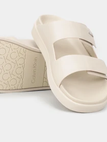 Шльопанці Calvin Klein Flat Adj Slide Calvin Mtl Lth модель HW0HW01954-ACE Фото