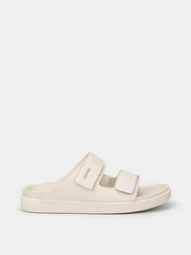 Шлёпанцы Calvin Klein Flat Adj Slide Calvin Mtl Lth модель HW0HW01954-ACE Фото
