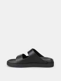 Шлёпанцы Calvin Klein Flat Adj Slide Calvin Mtl Lth модель HW0HW01954-BEH Фото