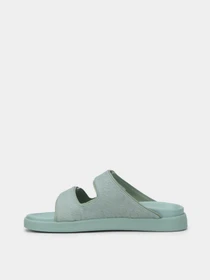 Шлёпанцы Calvin Klein Flat Adj Slide Mono Jacq модель HW0HW01955-MSW Фото