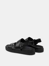 Сандалии Calvin Klein Flat Sandal Calvin Mtl Lth модель HW0HW01984-BEH Фото