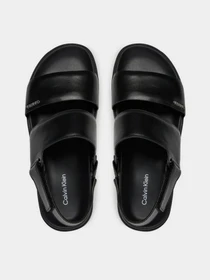 Сандалии Calvin Klein Flat Sandal Calvin Mtl Lth модель HW0HW01984-BEH Фото