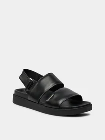 Сандалии Calvin Klein Flat Sandal Calvin Mtl Lth модель HW0HW01984-BEH Фото