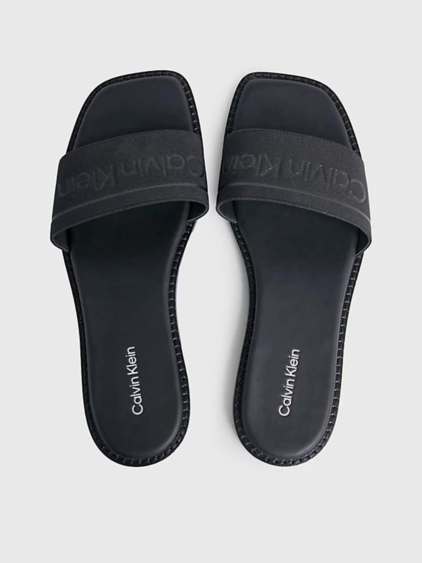 Шлёпанцы Calvin Klein Flat Slide He модель HW0HW01989-BEH Фото