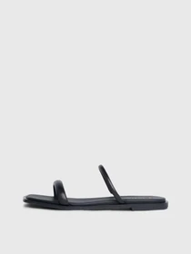 Шльопанці Calvin Klein Flat Slide Lth модель HW0HW02127-BEH Фото
