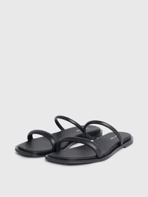 Шльопанці Calvin Klein Flat Slide Lth модель HW0HW02127-BEH Фото