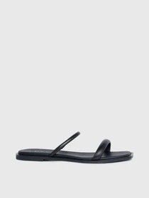 Шльопанці Calvin Klein Flat Slide Lth модель HW0HW02127-BEH Фото