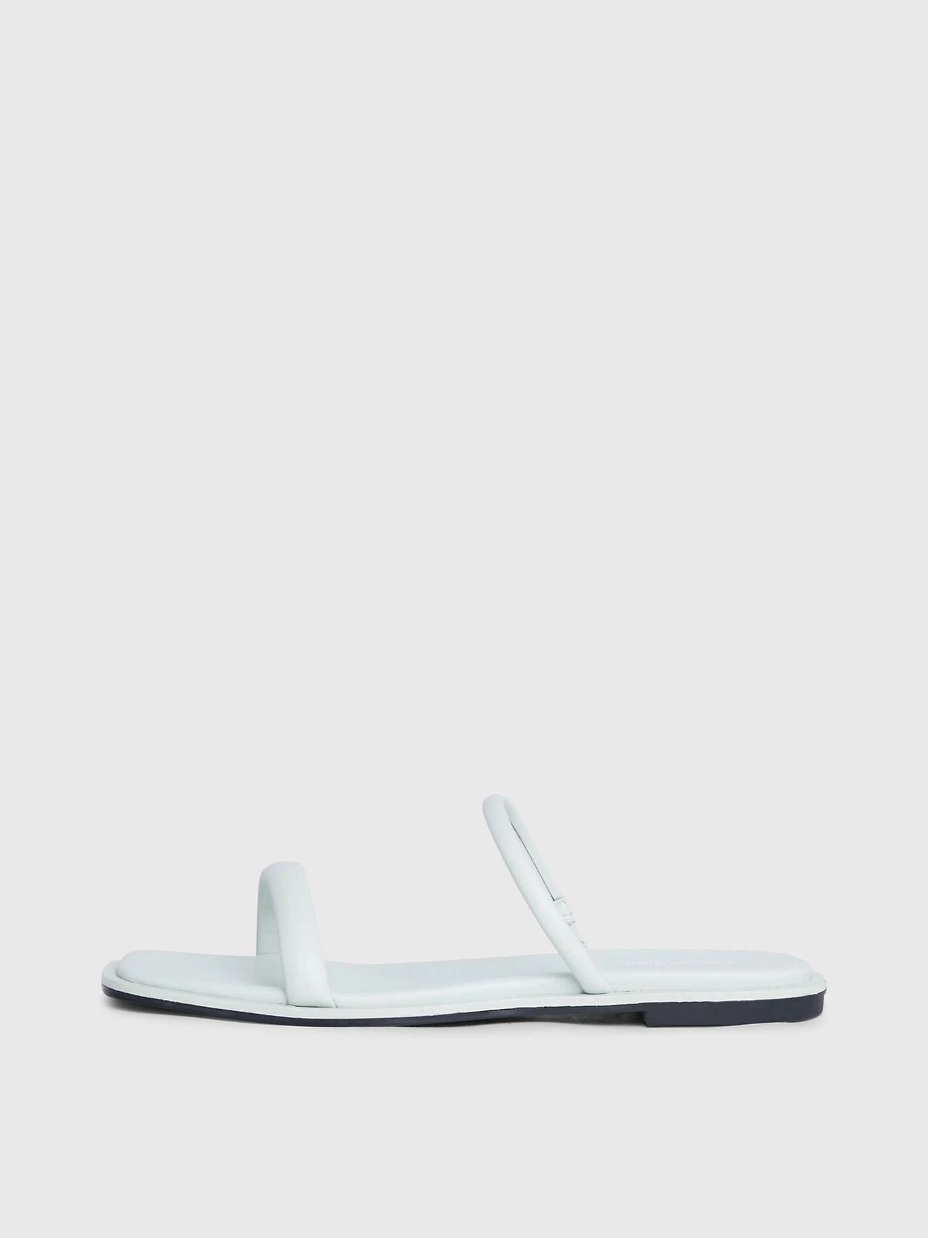 Шльопанці Calvin Klein Flat Slide Lth модель HW0HW02127-LIA Фото