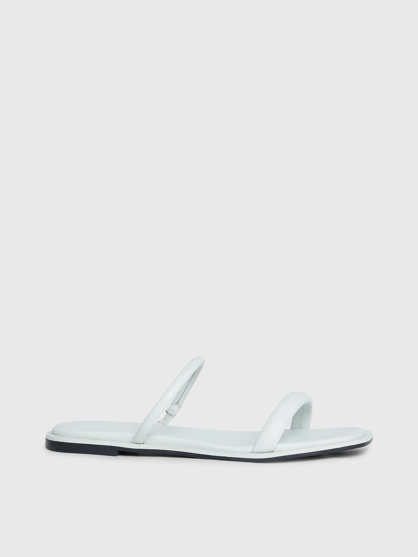 Шльопанці Calvin Klein Flat Slide Lth модель HW0HW02127-LIA Фото