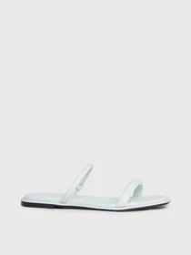 Шльопанці Calvin Klein Flat Slide Lth модель HW0HW02127-LIA Фото