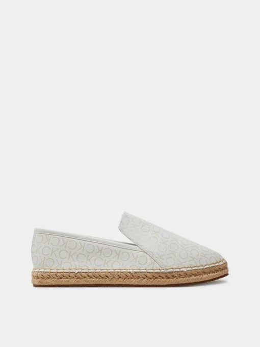 Сліпони та мокасини Calvin Klein Espadrille Epi Mono модель HW0HW01917-YBR Фото