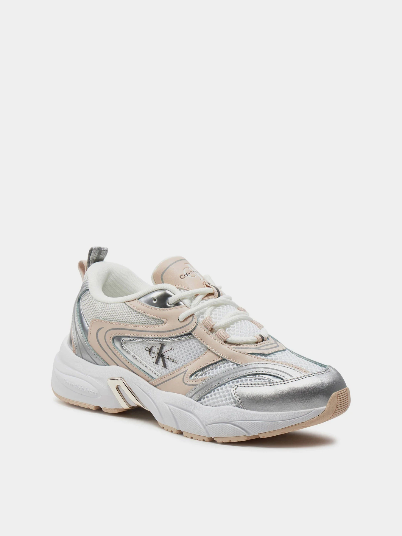 Кроссовки Calvin Klein Retro Tennis Low Lace Mh Ml Mr модель YW0YW01381-02S Кроссовки Calvin Klein Retro Tennis Low Lace Mh Ml Mr модель YW0YW01381-02S Фото