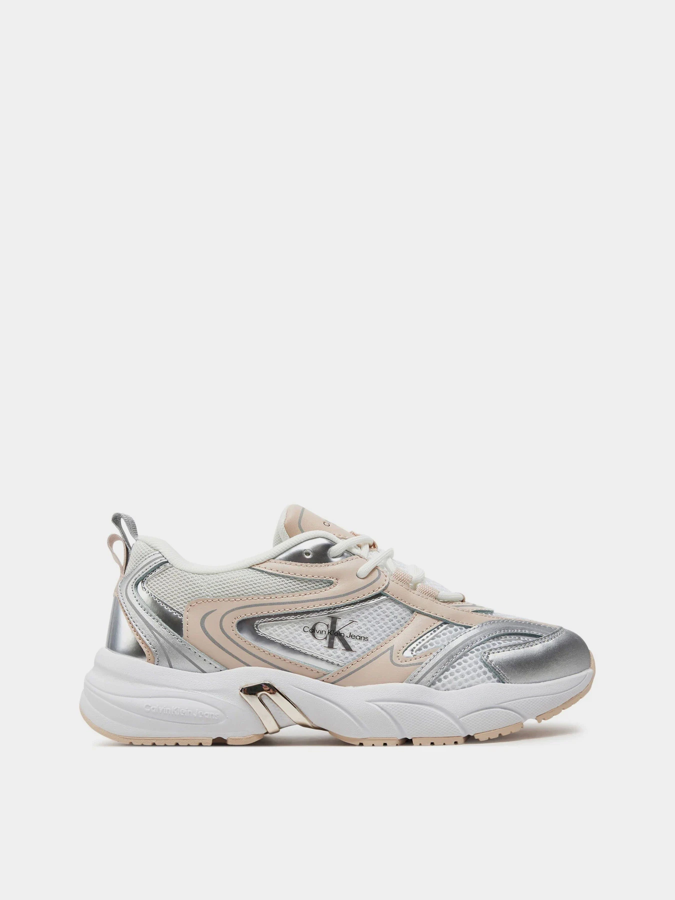 Кроссовки Calvin Klein Retro Tennis Low Lace Mh Ml Mr модель YW0YW01381-02S Кроссовки Calvin Klein Retro Tennis Low Lace Mh Ml Mr модель YW0YW01381-02S Фото
