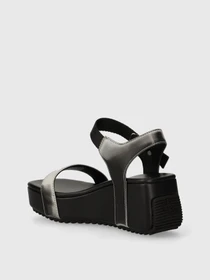 Сандалии Calvin Klein Wedge Block Sandal Metallic Dc модель YW0YW01366-0GN Фото