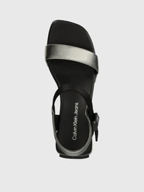 Сандалии Calvin Klein Wedge Block Sandal Metallic Dc модель YW0YW01366-0GN Фото