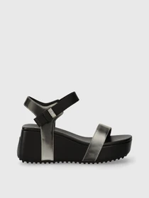 Сандалии Calvin Klein Wedge Block Sandal Metallic Dc модель YW0YW01366-0GN Фото