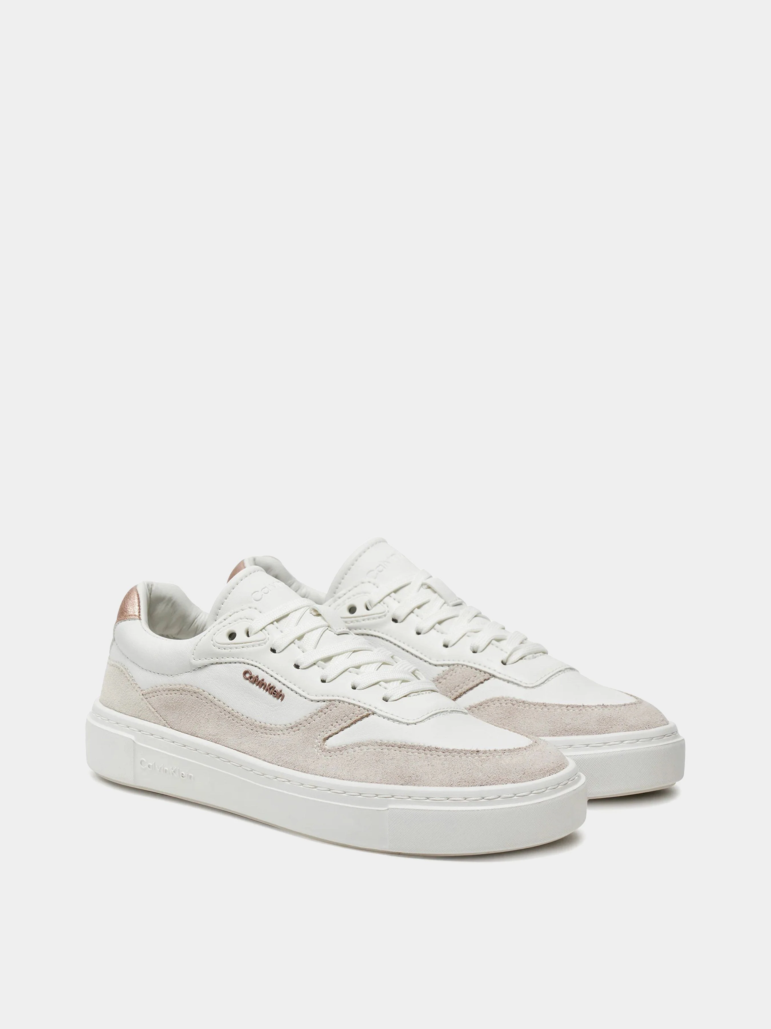 Шкіряні Жіночі Кеди низькі Calvin Klein Cupsole Lace Up фото 2