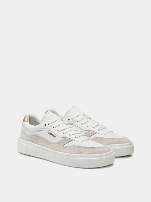 Шкіряні Жіночі Кеди низькі Calvin Klein Cupsole Lace Up фото 2