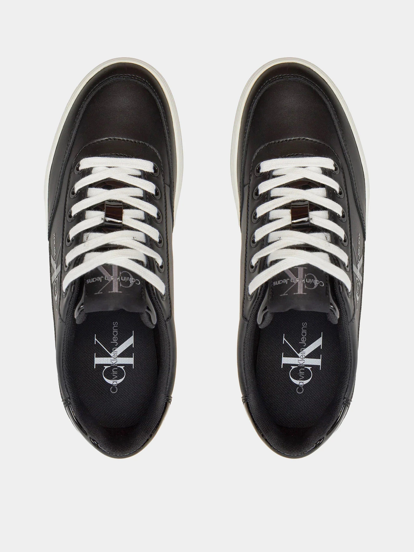 Кеди Calvin Klein Classic Cupsole Low Lace модель YW0YW01527-0GM Кеди Calvin Klein Classic Cupsole Low Lace модель YW0YW01527-0GM Фото