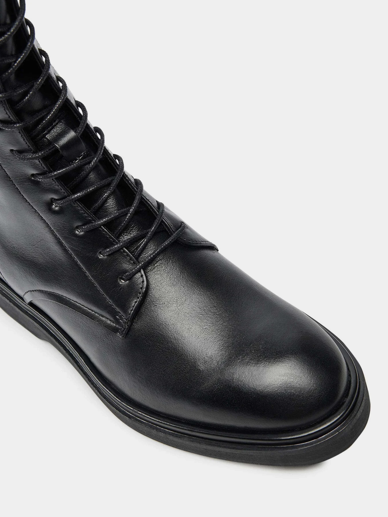 Черевики та чоботи Calvin Klein Flat Mid Lace Up модель HW0HW02181-BEH Фото