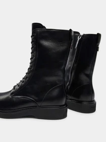 Черевики та чоботи Calvin Klein Flat Mid Lace Up модель HW0HW02181-BEH Фото