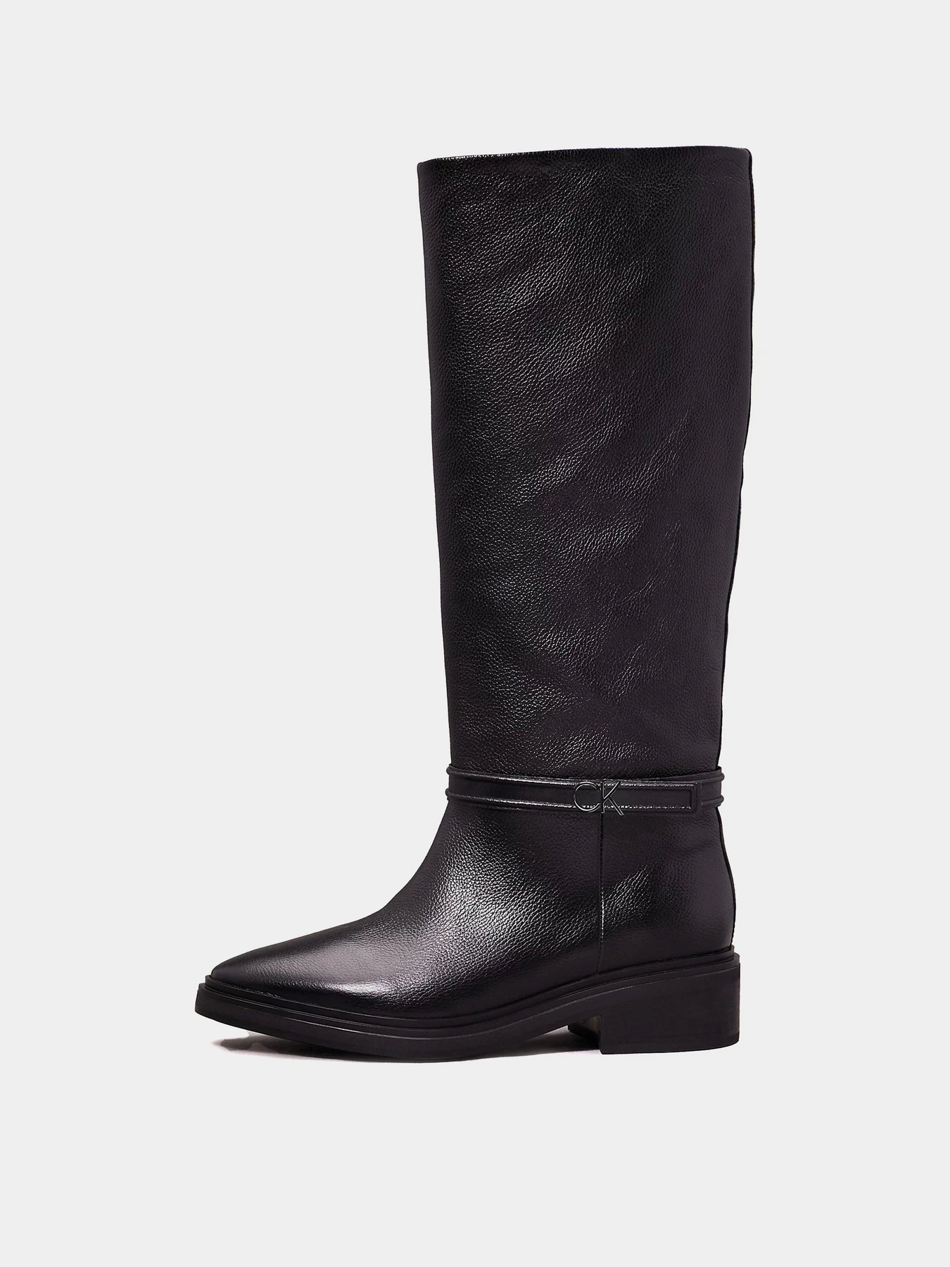 Черевики та чоботи Calvin Klein Heel Knee Boot 30 модель HW0HW02184-BEH Черевики та чоботи Calvin Klein Heel Knee Boot 30 модель HW0HW02184-BEH Фото