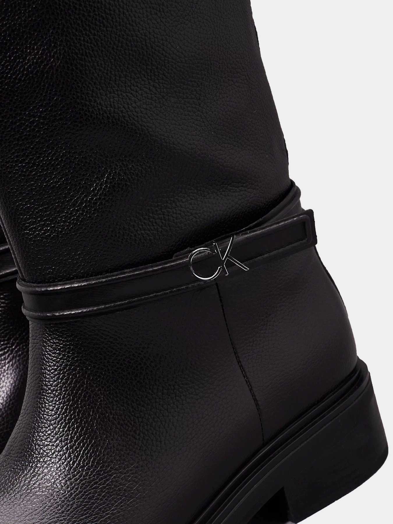 Черевики та чоботи Calvin Klein Heel Knee Boot 30 модель HW0HW02184-BEH Черевики та чоботи Calvin Klein Heel Knee Boot 30 модель HW0HW02184-BEH Фото