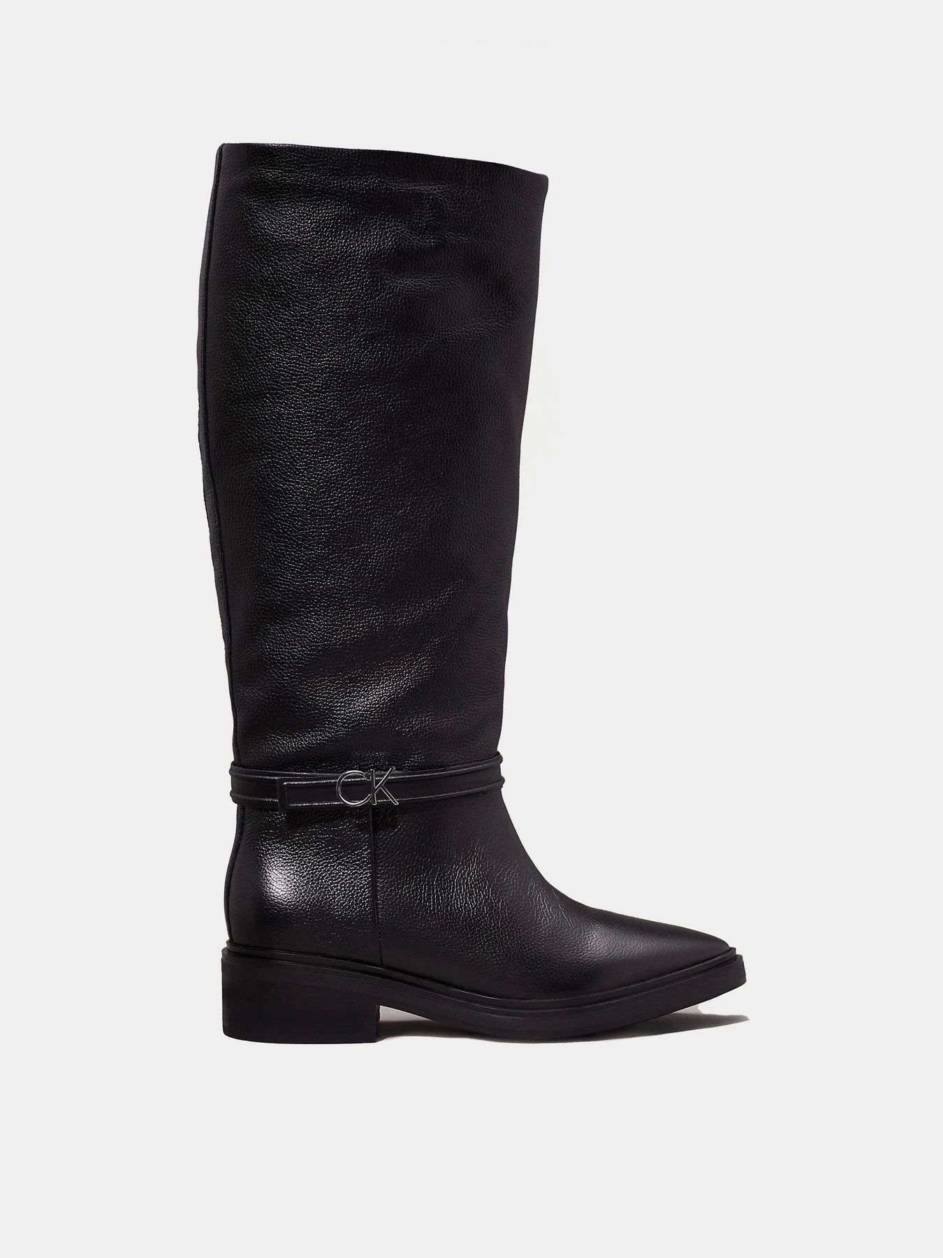 Черевики та чоботи Calvin Klein Heel Knee Boot 30 модель HW0HW02184-BEH Черевики та чоботи Calvin Klein Heel Knee Boot 30 модель HW0HW02184-BEH Фото