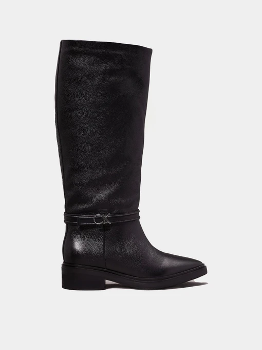 Черевики та чоботи Calvin Klein Heel Knee Boot 30 модель HW0HW02184-BEH Фото