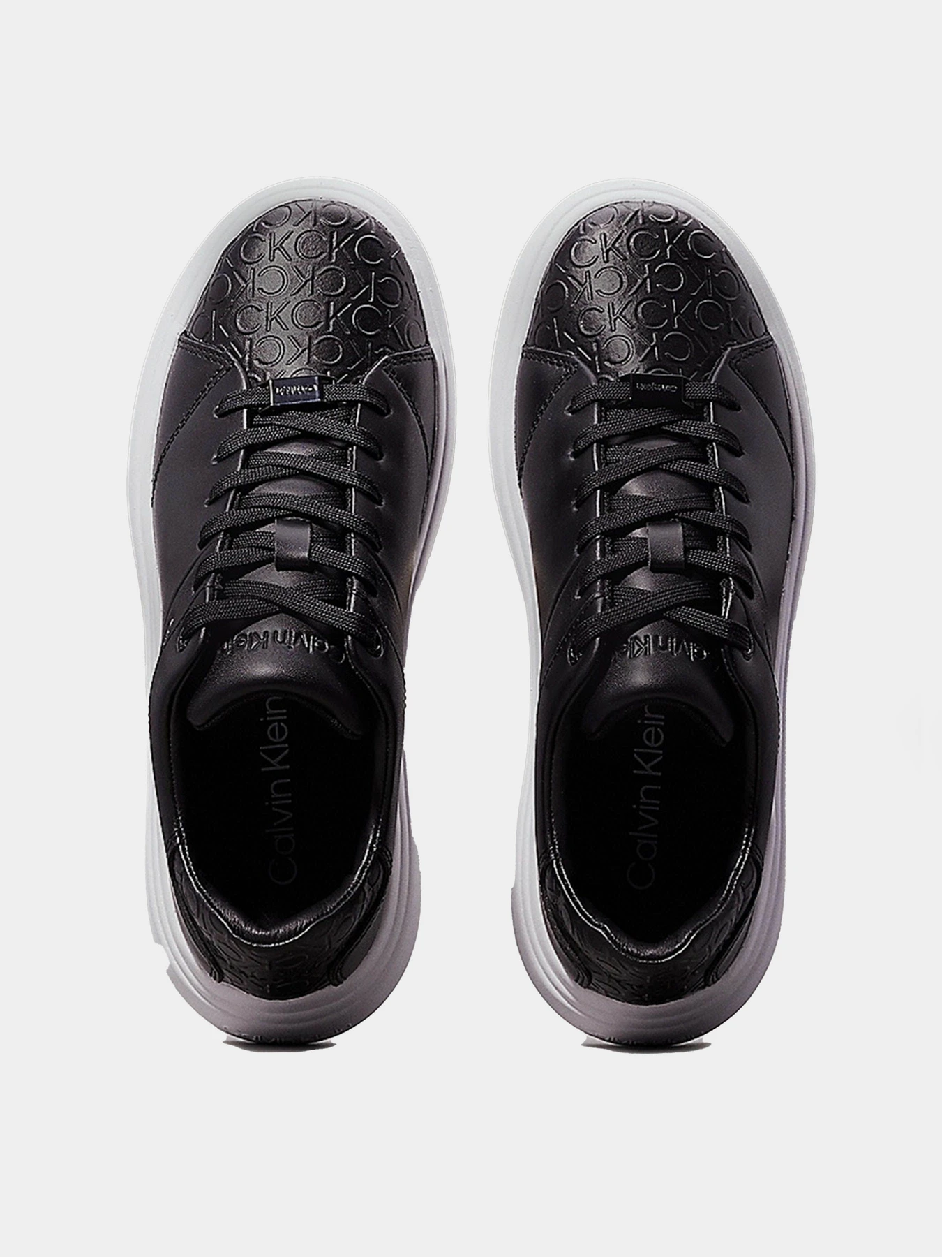 Кроссовки Calvin Klein Cupsole Lace Up Mono Mix модель HW0HW02218-BEH Кроссовки Calvin Klein Cupsole Lace Up Mono Mix модель HW0HW02218-BEH Фото