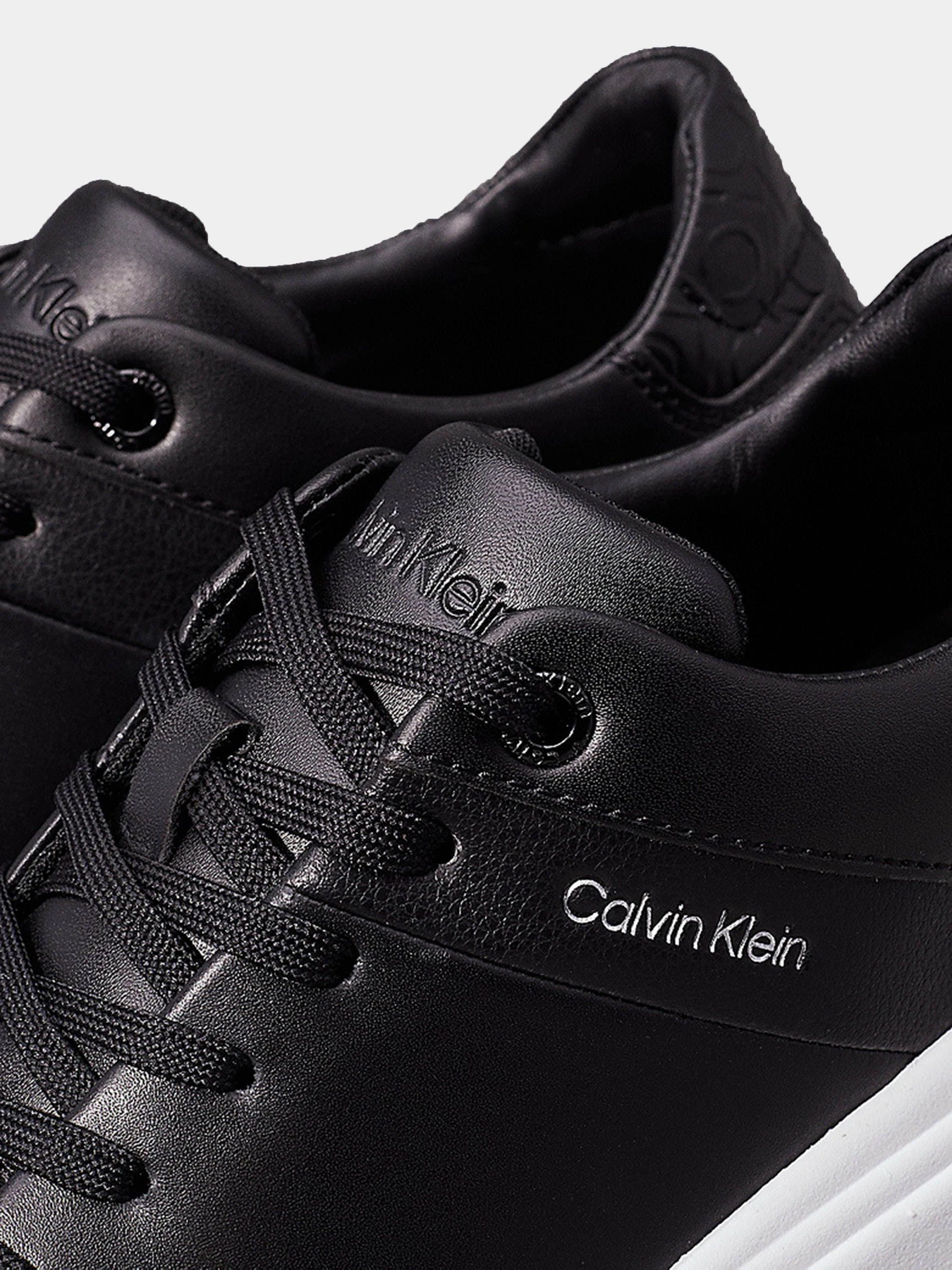 Кроссовки Calvin Klein Cupsole Lace Up Mono Mix модель HW0HW02218-BEH Кроссовки Calvin Klein Cupsole Lace Up Mono Mix модель HW0HW02218-BEH Фото