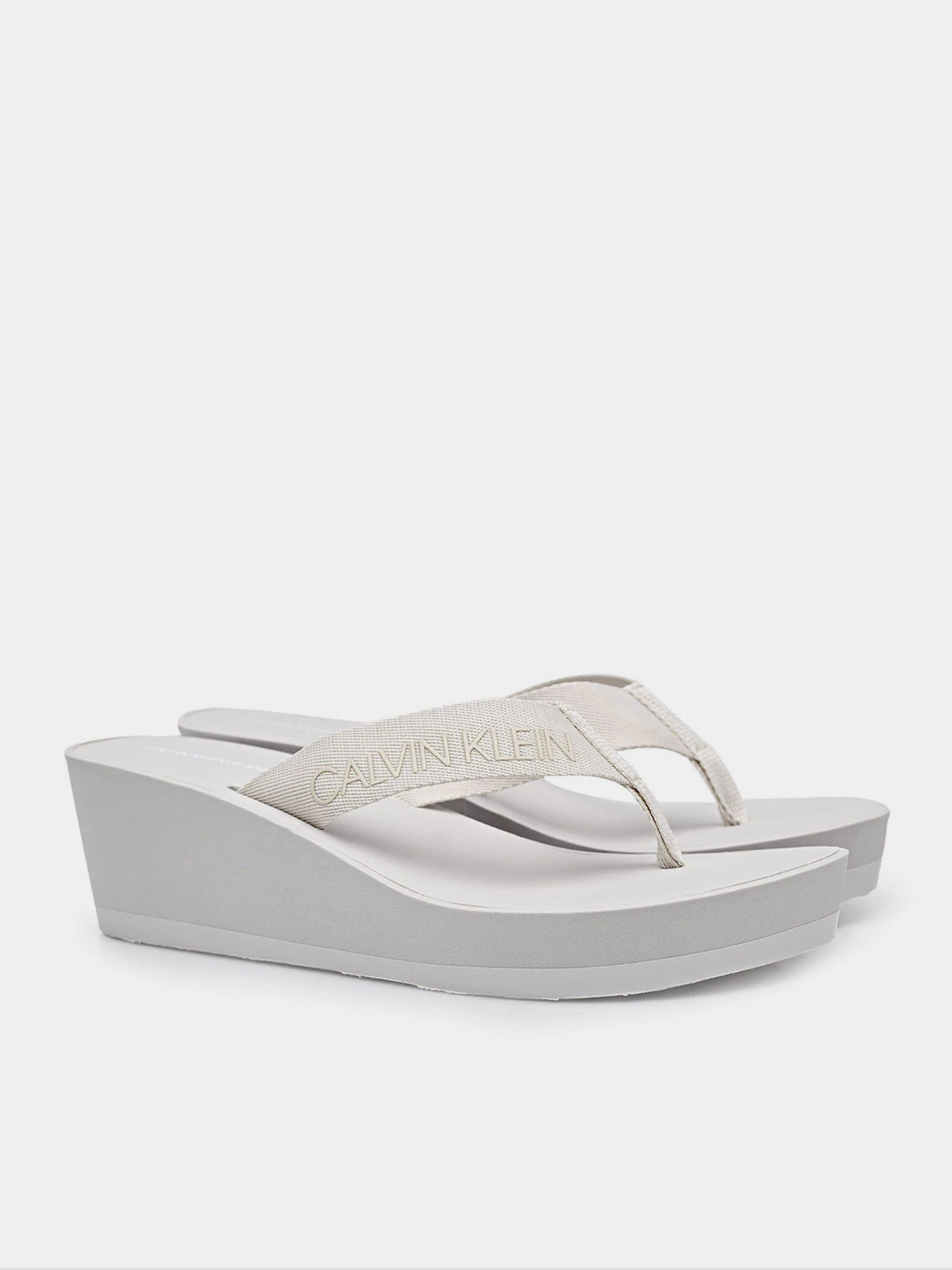 Шлёпанцы Calvin Klein модель YW0YW00132-PGA Шлёпанцы Calvin Klein модель YW0YW00132-PGA Фото