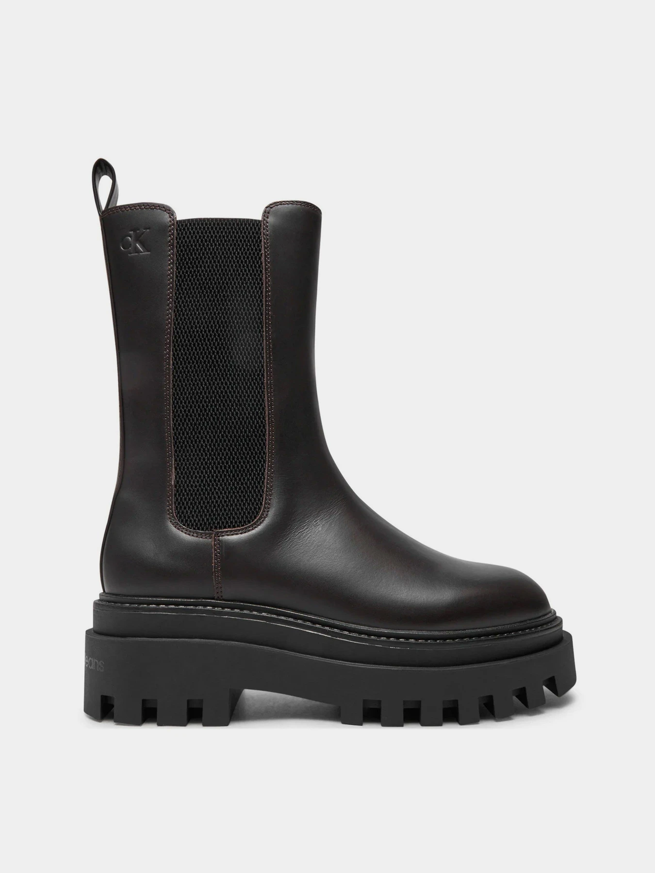 Ботинки и сапоги Calvin Klein Flatform модель YW0YW01542-0HM Ботинки и сапоги Calvin Klein Flatform модель YW0YW01542-0HM Фото