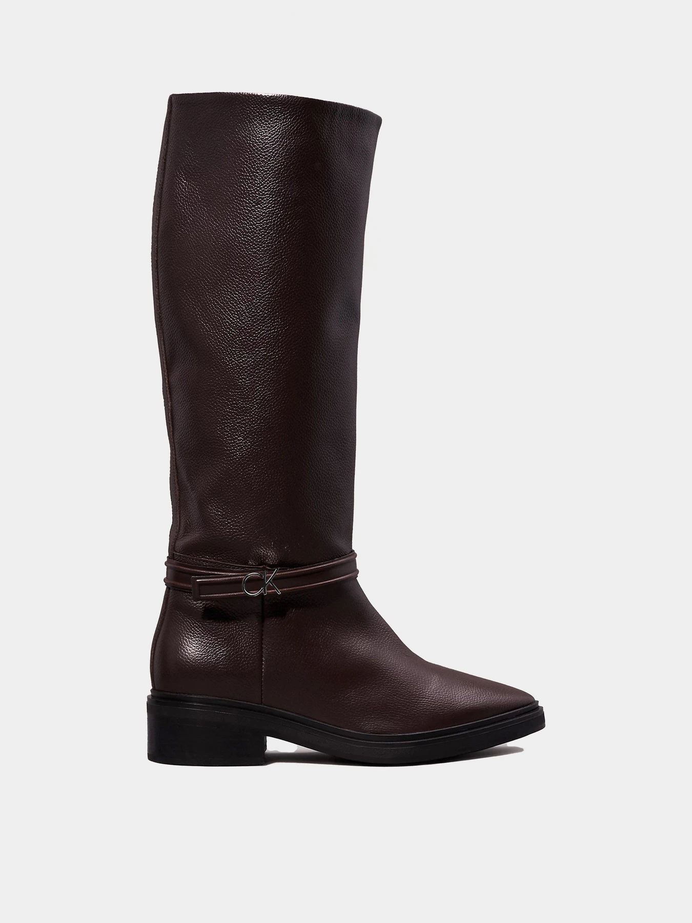 Черевики та чоботи Calvin Klein Heel Knee Boot 30 модель HW0HW02184-GUD Черевики та чоботи Calvin Klein Heel Knee Boot 30 модель HW0HW02184-GUD Фото