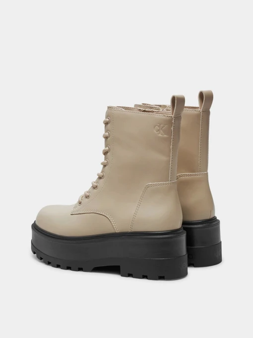 Шкіряні Жіночі Черевики Calvin Klein Flatform фото 2