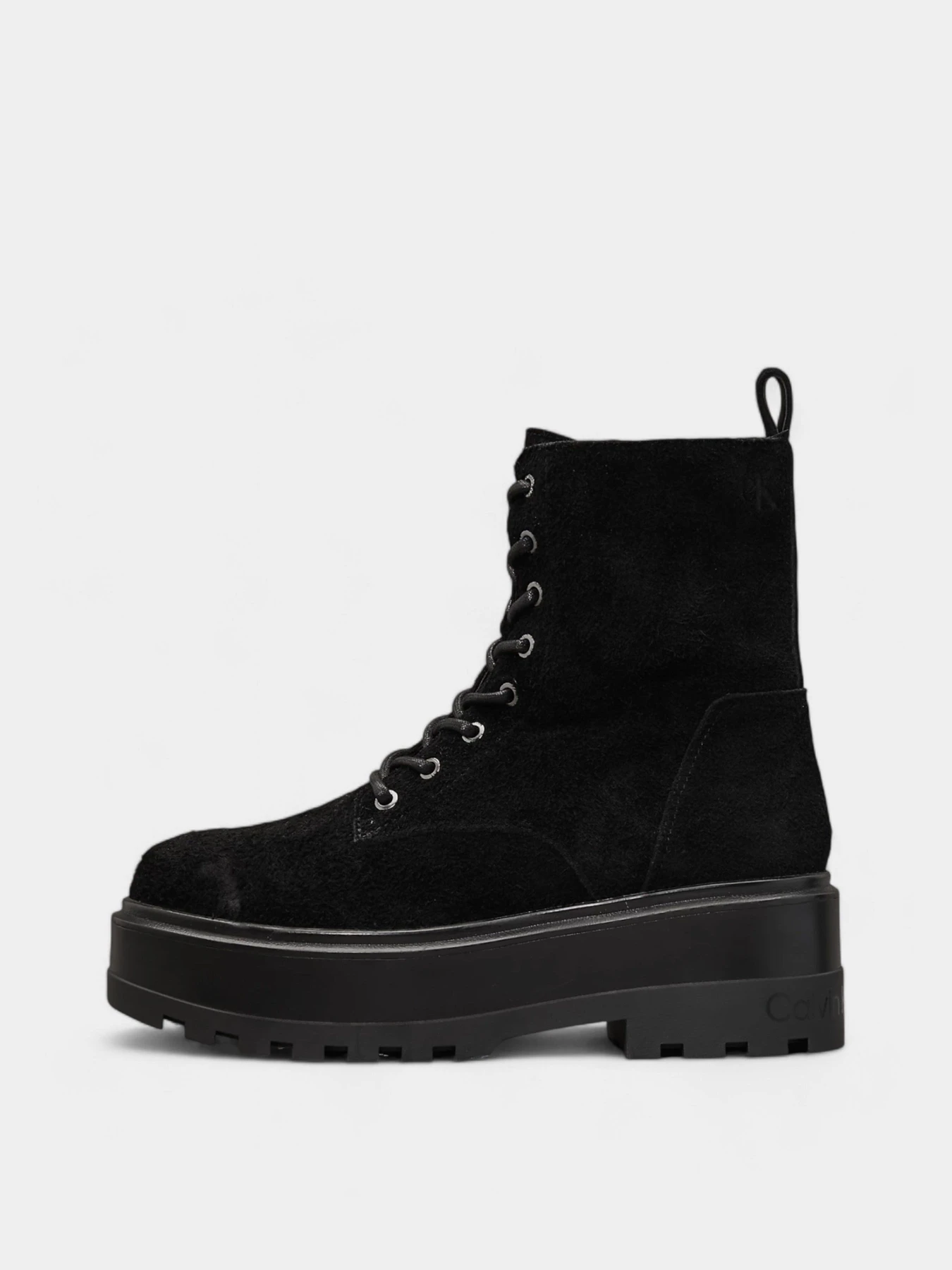 Ботинки и сапоги Calvin Klein Flatform Zip Laceup модель YW0YW01554-0GJ Фото