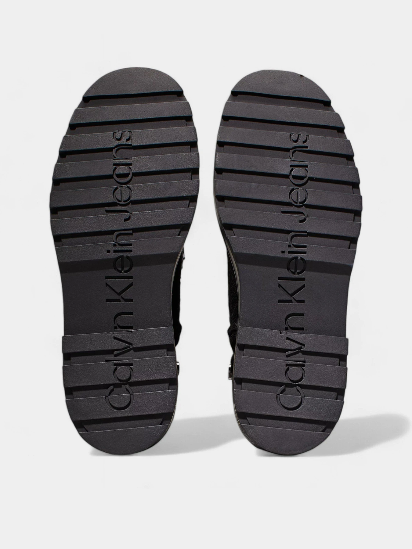 Ботинки и сапоги Calvin Klein Flatform Zip Laceup модель YW0YW01554-0GJ Фото