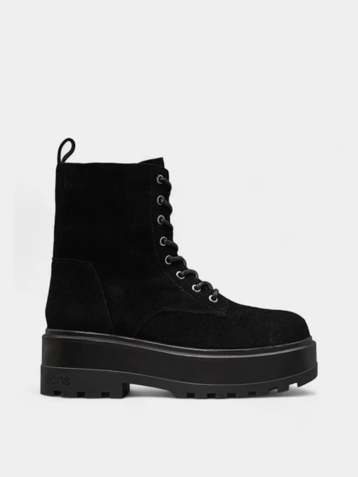 Ботинки и сапоги Calvin Klein Flatform Zip Laceup модель YW0YW01554-0GJ Фото