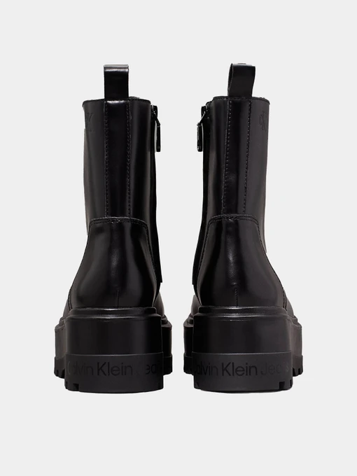 Шкіряні Жіночі Черевики Calvin Klein Flatform фото 2