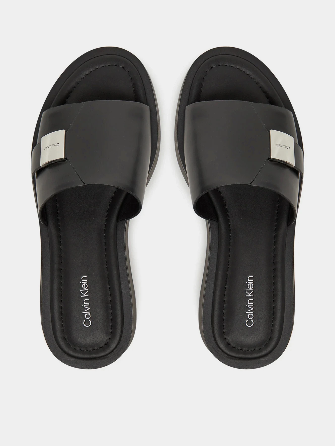 Шльопанці Calvin Klein модель HW0HW02368-BEH Шльопанці Calvin Klein модель HW0HW02368-BEH Фото