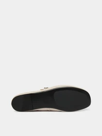 Туфли и лоферы Calvin Klein OBLIQUE BALLERINA MJ LTH HDW модель HW0HW02847-ABH Фото